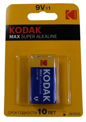 Батарейка 6LR61 Kodak Max 9V