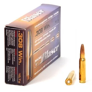 Патрон .308 Win Blaser CDP 10,7г (165gr)
