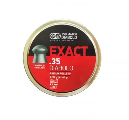 Пули пневматические JSB Diabolo Exact к.9мм 5,2г (100шт.)