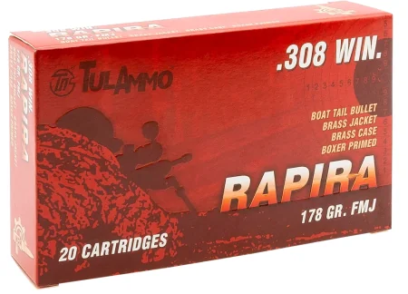 Патрон 7,62х51 ТПЗ FMJ Rapira 11,5г (178gr)