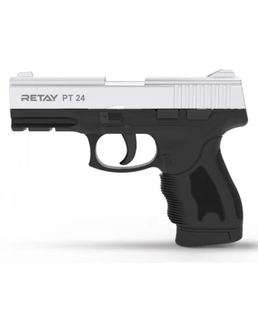 Охолощенное оружие пистолет Retay Taurus 24 к.9mm P.A.K (никель)