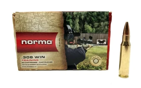 Патрон .308 Win Norma FMJ Jaktmatch 9,7г (150gr)