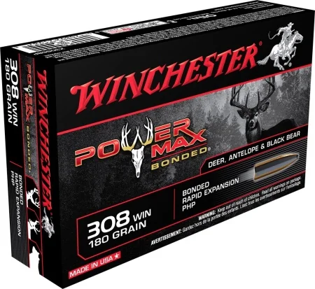 Патрон .308 Win Winchester Power Max PHP 11,7г (180gr)